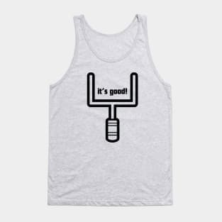 It's good- a football field goal kick design Tank Top